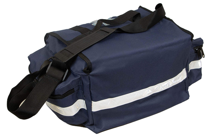  [AUSTRALIA] - Primacare KB-RO74-B First Responder Bag for Trauma, 17"x9"x7" Professional Multiple Compartment Kit Carrier for Emergency Medical Supplies, Blue