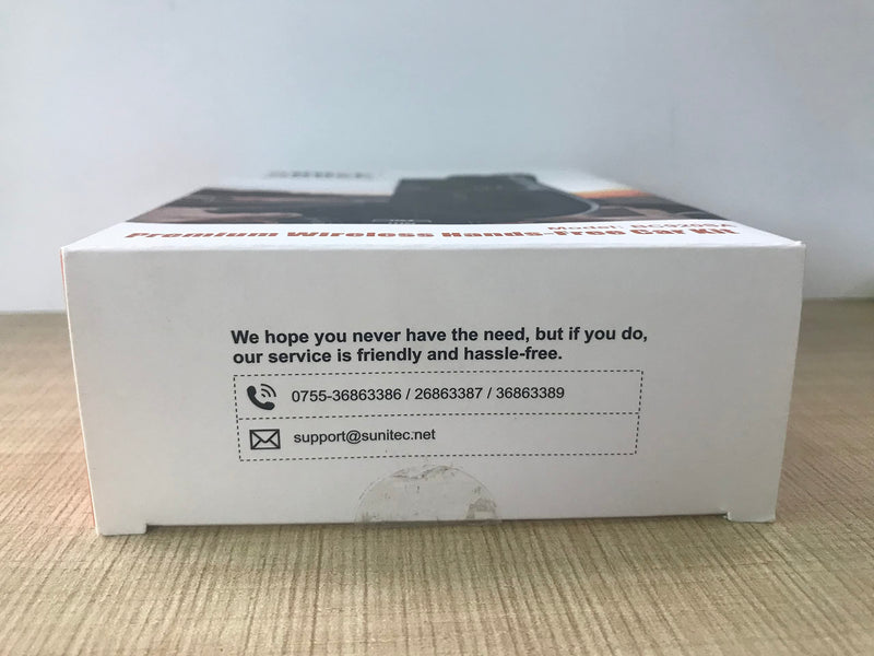  [AUSTRALIA] - SUNITEC Hands Free Bluetooth car Speaker for Cell Phone, Bluetooth Phone Speaker for car, AUTO Power ON Off car Bluetooth for Cell Phone Support Siri Voice Assistant - BC920