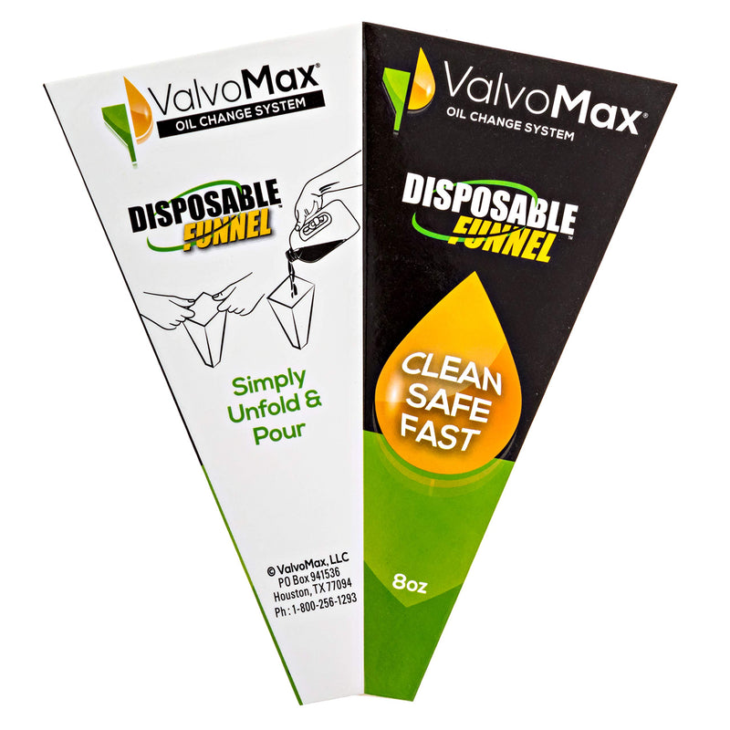  [AUSTRALIA] - ValvoMax Disposable Funnel - Clean, Safe, Fast! - 8 oz - Pack of 12