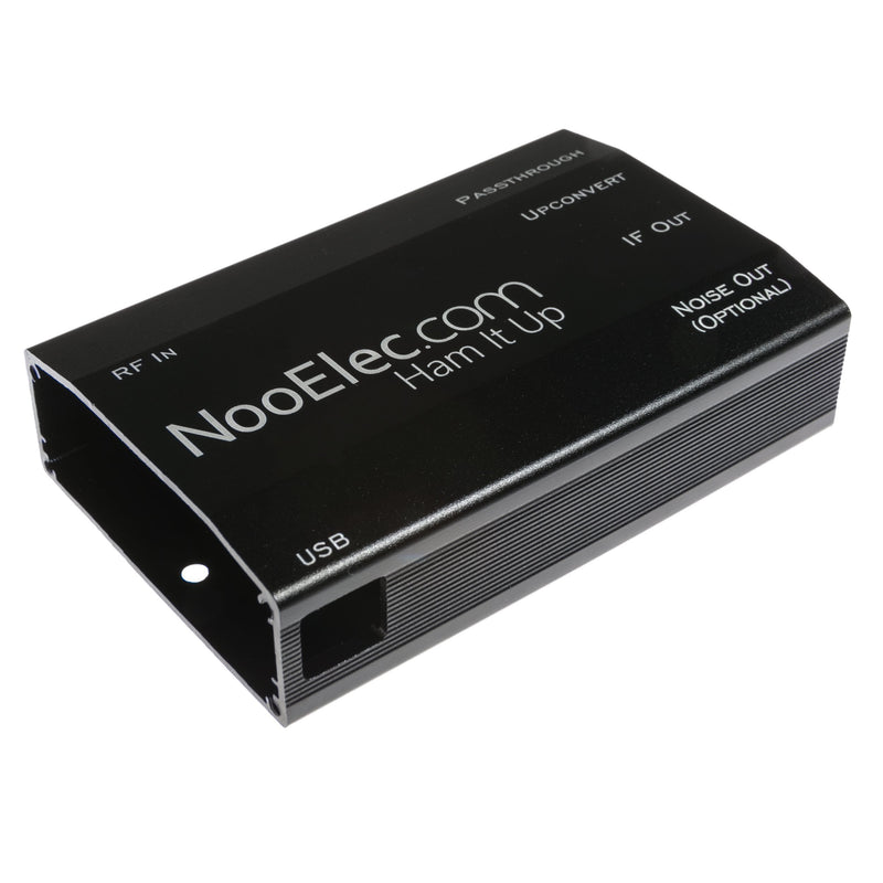  [AUSTRALIA] - NooElec Extruded Aluminum Enclosure Kit, Black, for Ham It Up Plus Barebones RF Upconverter for NESDR and RTL-SDR radios