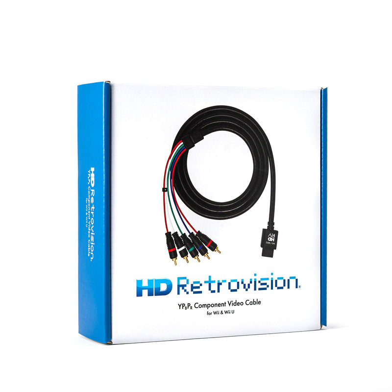  [AUSTRALIA] - HD Retrovision Wii/Wii U Premium YPbPr Component Video Cable