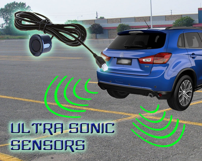  [AUSTRALIA] - New 4 Parking Sensors LED Display Car Reverse Backup Radar System