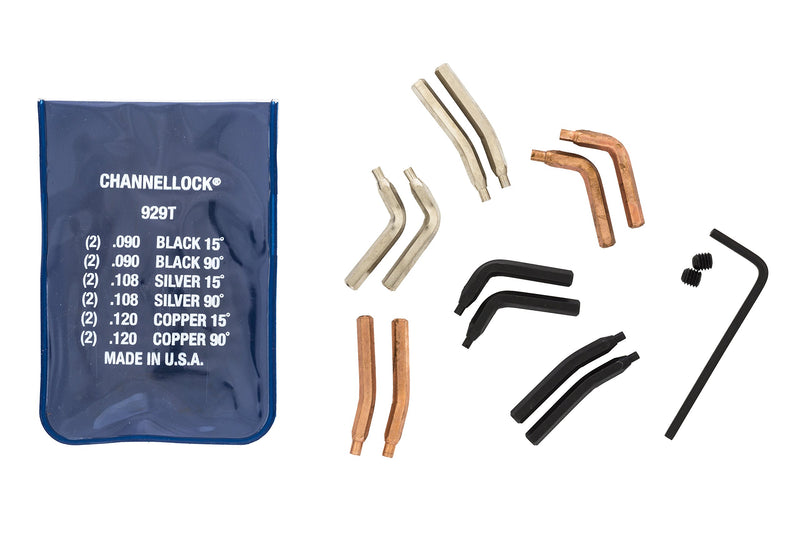 Channellock 929T Universal Tip Kit for 929 929 Replacement Tip Kit Snap Ring Plier - LeoForward Australia