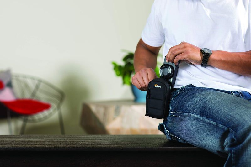  [AUSTRALIA] - Lowepro Tahoe CS 20 - A Lightweight and Protective Camera Case for Compact Cameras, Black, Tahoe 20