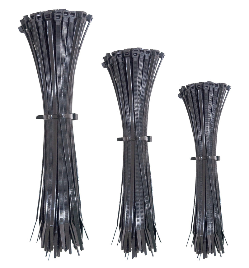  [AUSTRALIA] - ANANTA INDUSTRIES Multi-Purpose UV Resistant Heavy Duty Black Cable Ties, 12 INCH[300MM], Pack Of 100… 12"(300MM) UV BLACK