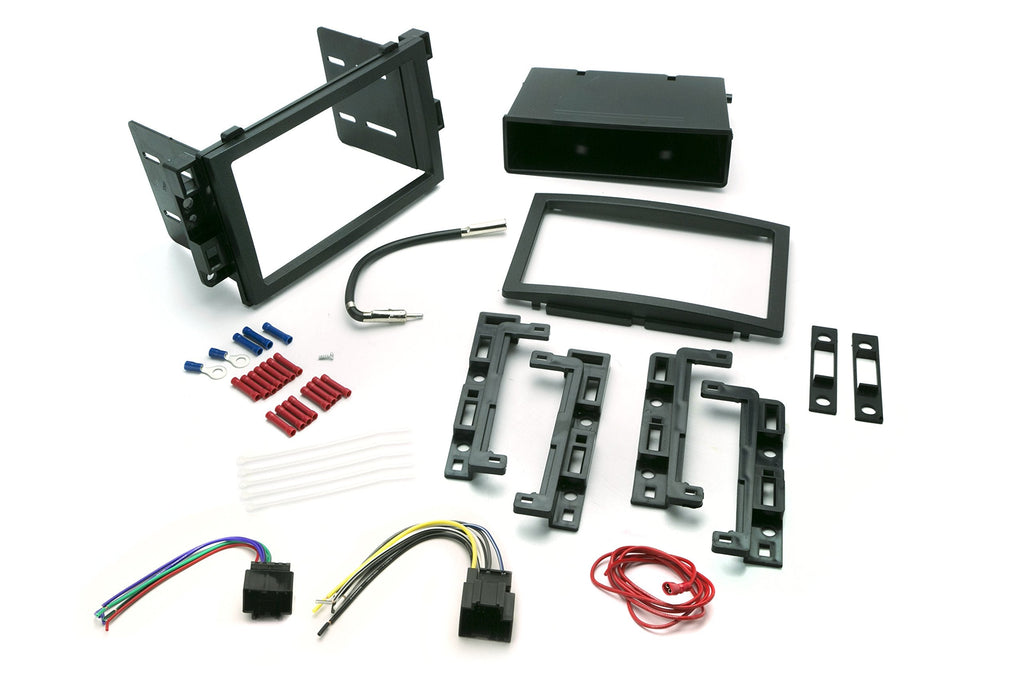  [AUSTRALIA] - SCOSCHE Install Centric ICGM10BN Compatible with Select GM 2006-17 LAN Double DIN Complete Basic Installation Solution for Installing an Aftermarket Stereo 2006-17 Class II Complete Installation Kit