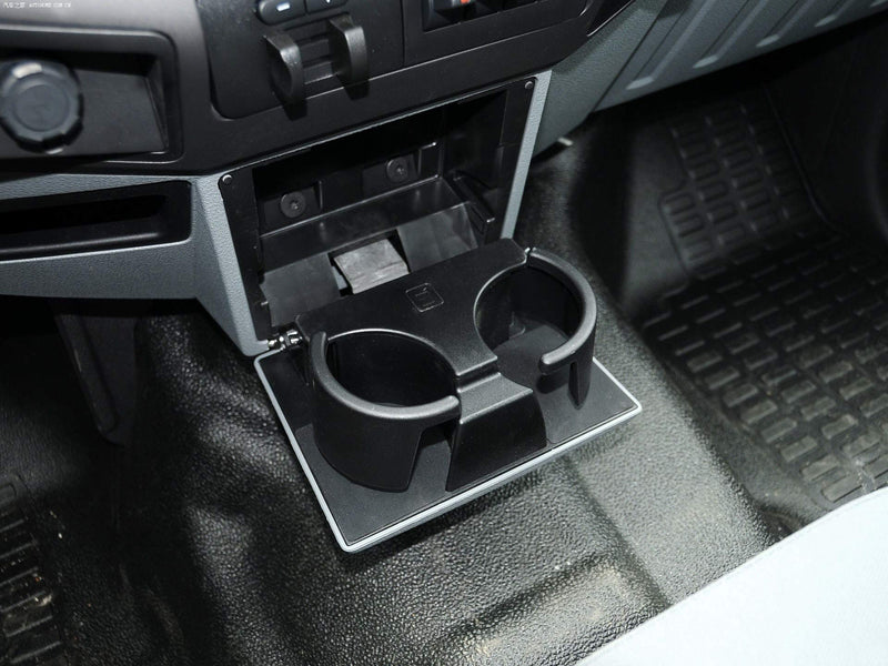  [AUSTRALIA] - KERMAN 8C3Z-2513562-AC in-Dash Cup Holder for 2011-2016 Ford F250 F350 F450 F550 (Steel Grey) steel grey