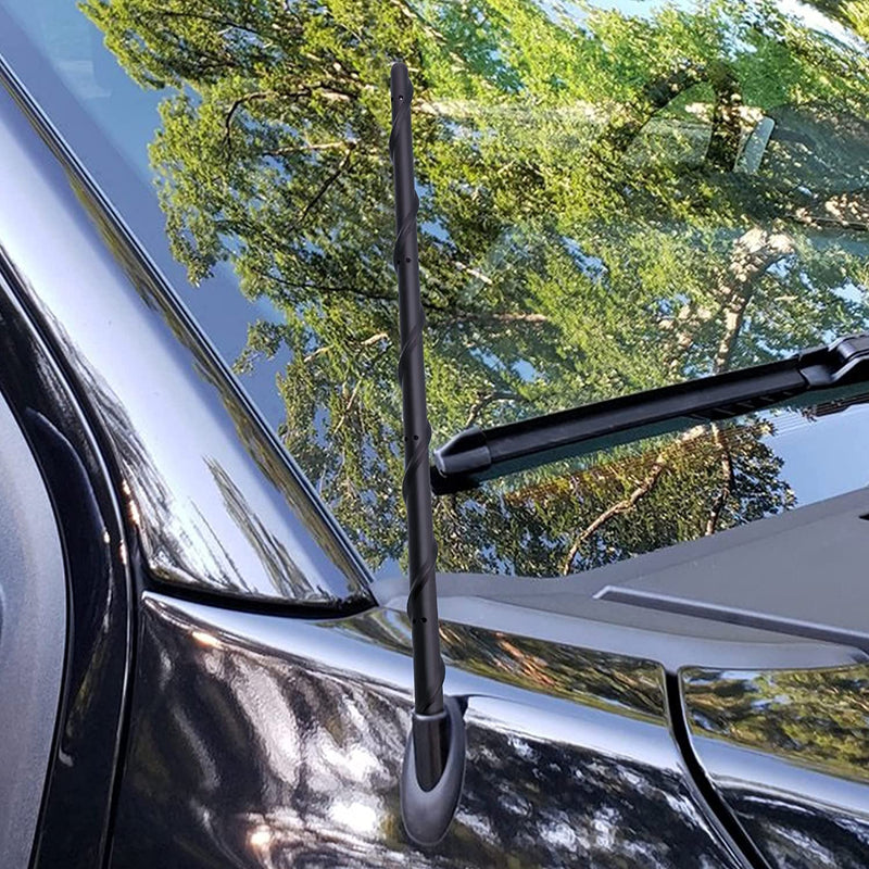  [AUSTRALIA] - KSaAuto Antenna for 2009-2022 Dodge RAM 1500 2500 3500 Ford F150, 16 Inch Stubby Dodge RAM 1500 Antenna Replacement, Car F150 Antenna, Truck RAM 1500 Accessories Upgrade for FM AM Reception
