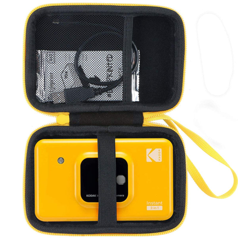  [AUSTRALIA] - Aenllosi Hard Carrying Case Replacement for Kodak Mini Shot 2 Retro/All-New Mini Shot 2 (Shot 2, Yellow)