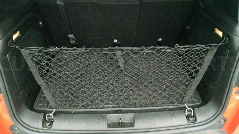  [AUSTRALIA] - Custom Install Parts Envelope Style Rear Seat Cargo Net Set of 2 Fitted for Jeep Compass Patriot Renegade 2007-2017