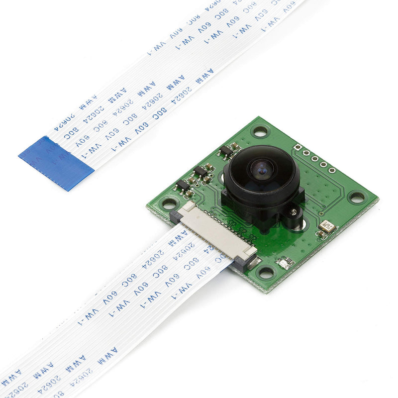  [AUSTRALIA] - Arducam Fisheye Camera for Raspberry Pi with M12 Lens, 5MP OV5647 1080P Camera Module for Raspberry Pi 4, 3, 3B+