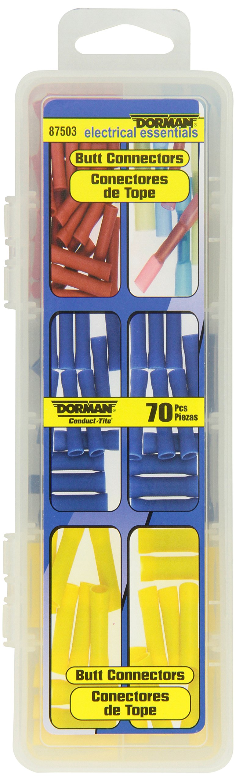  [AUSTRALIA] - Dorman 87503 22-10 Gauge Butt Connector Kit - 70 Piece