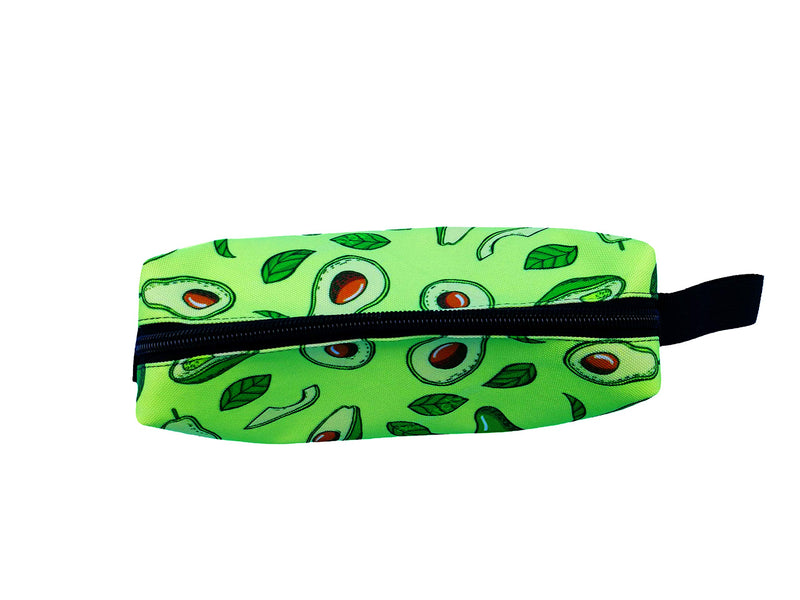 Avocado Small Pencil Bag for girls,Cosmetic Toiletry Makeup Zipper Storage Bag Pouch with strap for Women Avocado - LeoForward Australia