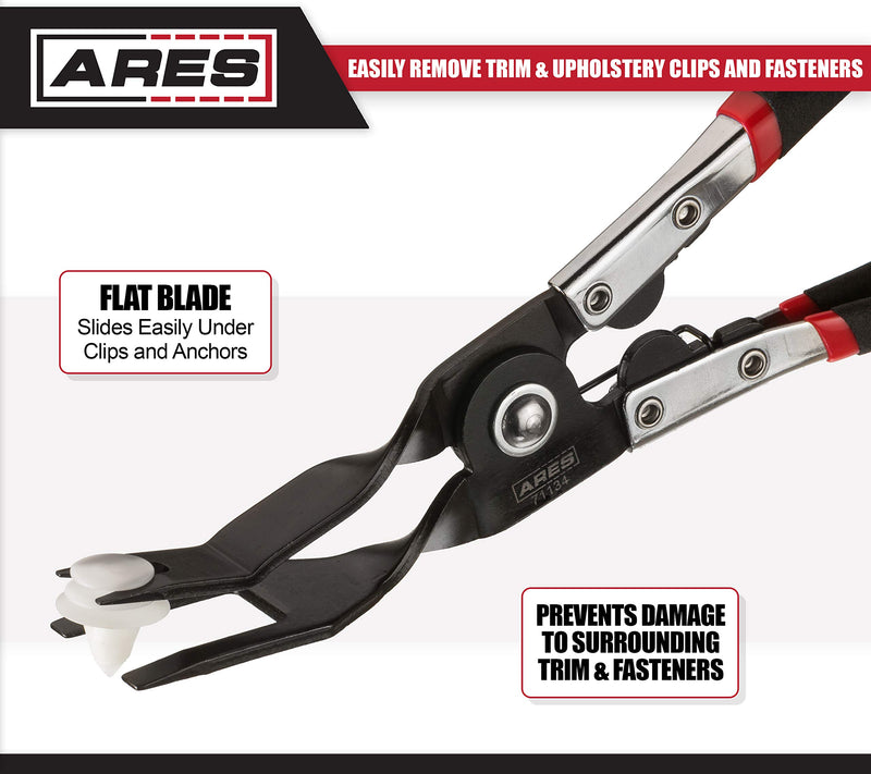  [AUSTRALIA] - ARES 71134 - Clip Removal Plier - Easily Removes Trim and Upholstery Clips and Fasteners - Prevents Damage to Trim and Fasteners