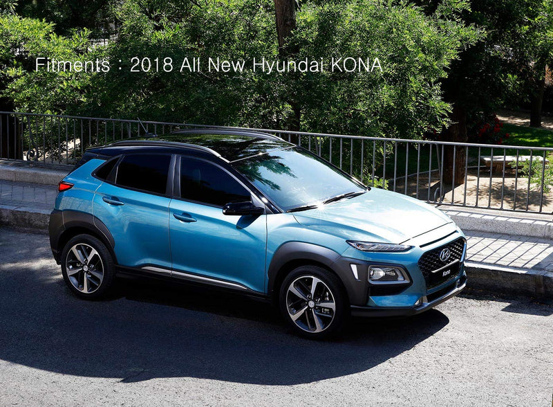  [AUSTRALIA] - Aoneparts Carbon Look Inside Door Covers for 2017 2018 2019 2020 Hyundai Kona