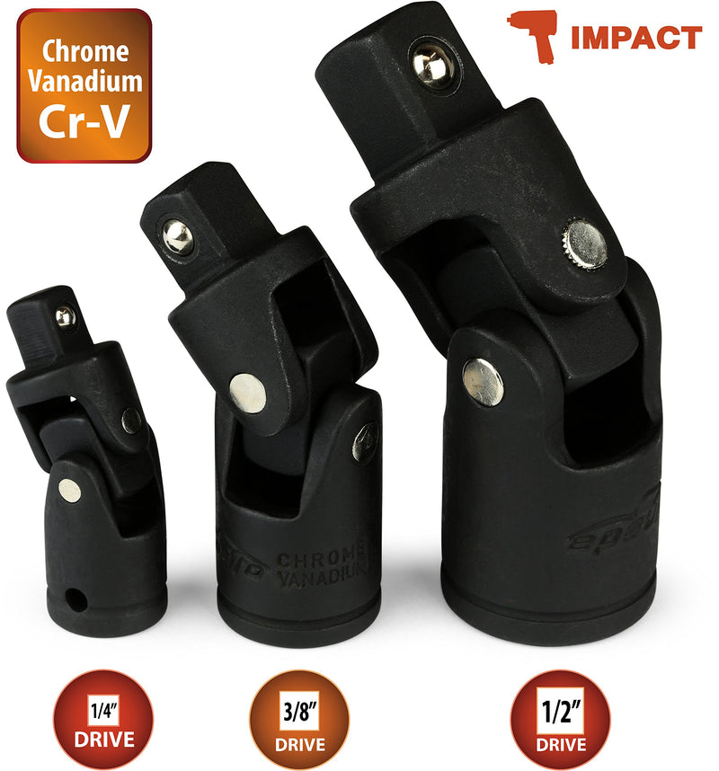  [AUSTRALIA] - EPAuto Impact Universal Joint Set, Cr-V,3 Pieces