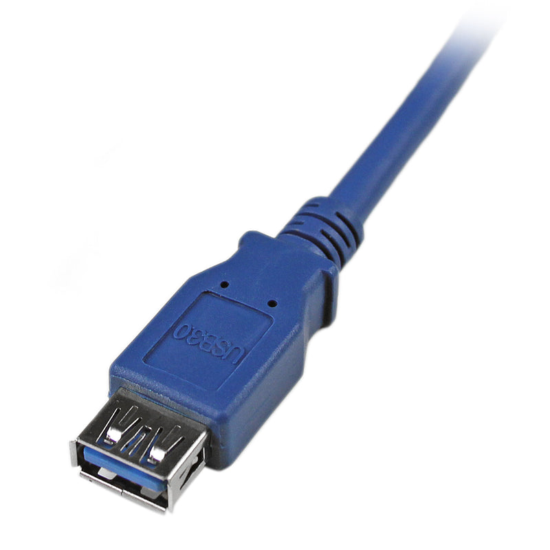 StarTech.com 6 ft SuperSpeed USB 3.0 Extension Cable A to A - M/F - 2m USB 3 Extension Cable (USB3SEXTAA6),Blue Blue - LeoForward Australia