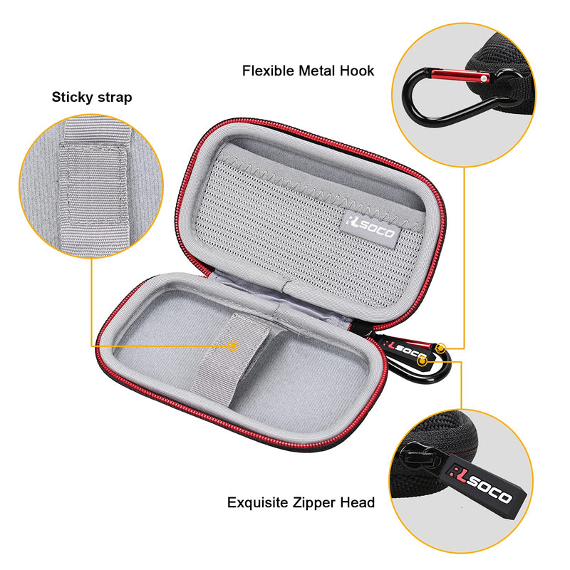  [AUSTRALIA] - RLSOCO Case for SanDisk Extreme Portable SSD / Professional G-Drive SSD & Compatible with Crucial X8 Portable SSD / WD My Passport SSD