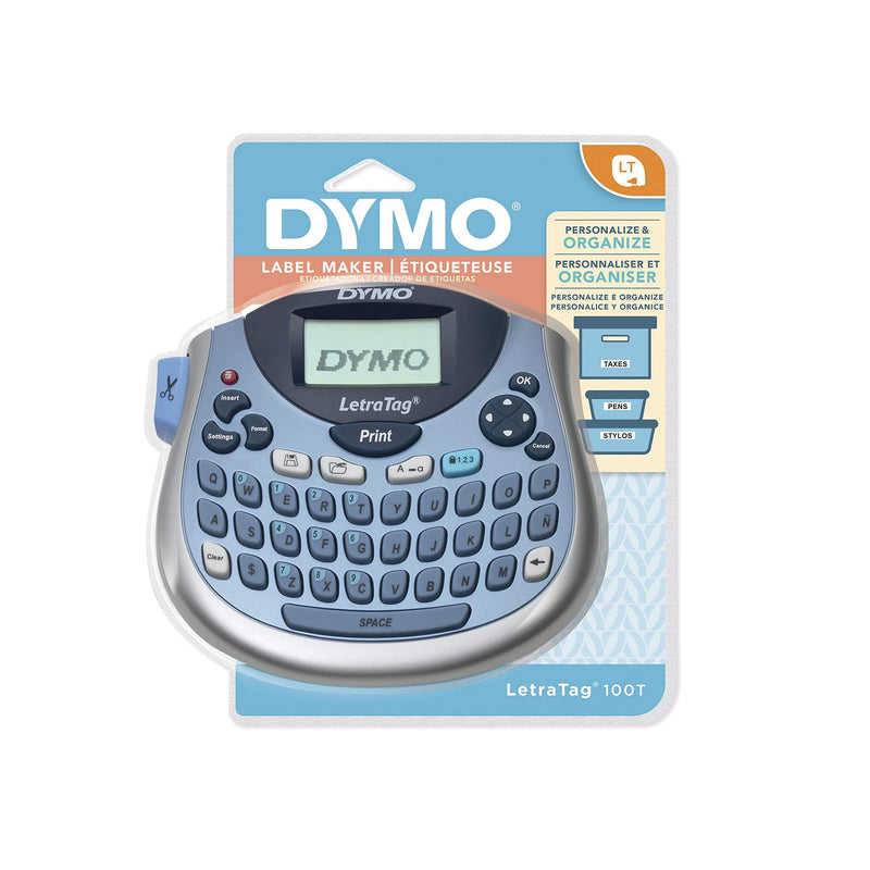  [AUSTRALIA] - DYMO LetraTag LT-100T Compact, Portable Label Maker with QWERTY Keyboard (1733011),Assorted Machine