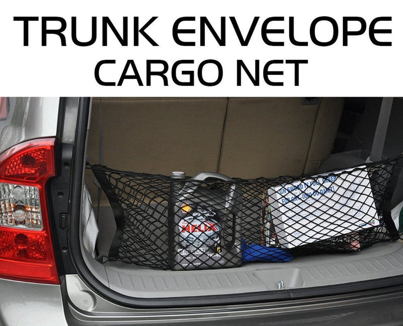 Heavy Duty Cargo Net Stretchable, Universal Adjustable Elastic Truck Net with Hooks, Storage Mesh Organizer Bungee for Car, SUV, Truck - LeoForward Australia