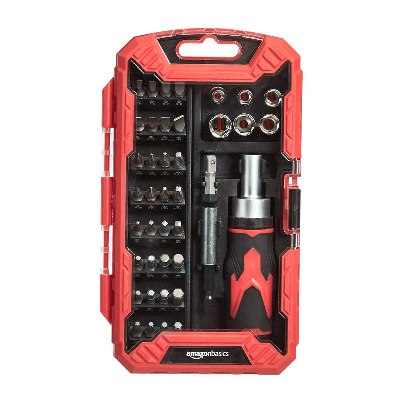  [AUSTRALIA] - AmazonBasics 41-Piece Magnetic Ratchet Screwdriver Set