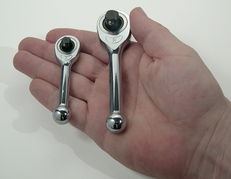  [AUSTRALIA] - Titan 18202 2-Piece 1/4-Inch & 3/8-Inch Dr. Micro Gearless Ratchet Set