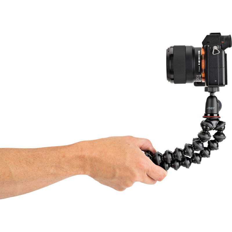  [AUSTRALIA] - Joby JB01503 GorillaPod 1K Kit. Compact Tripod 1K Stand and Ballhead 1K for Compact Mirrorless Cameras or Devices up to 1k (2.2lbs). Black/Charcoal.