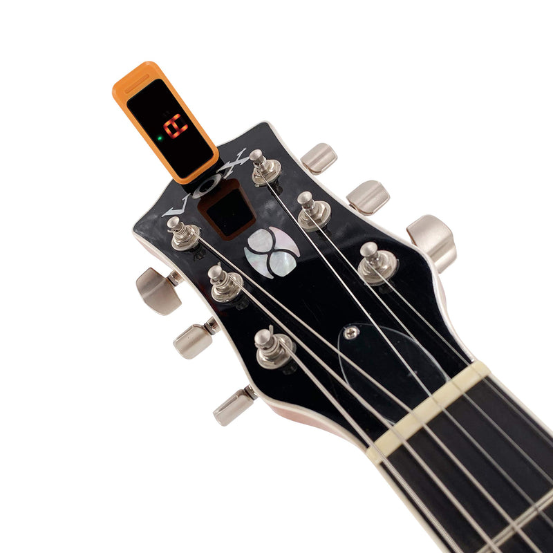 Korg Clip Orange Guitar Tuner (PC0OR) - LeoForward Australia