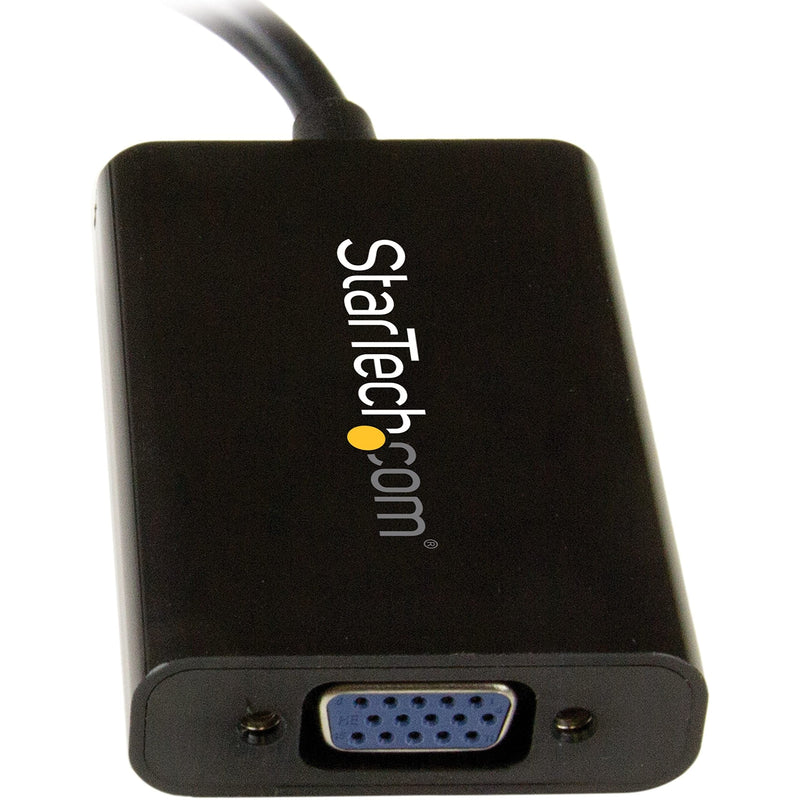  [AUSTRALIA] - StarTech.com DisplayPort to VGA Adapter with Audio 1920x1200 DP to VGA Converter for Your VGA Monitor or Display (DP2VGAA)