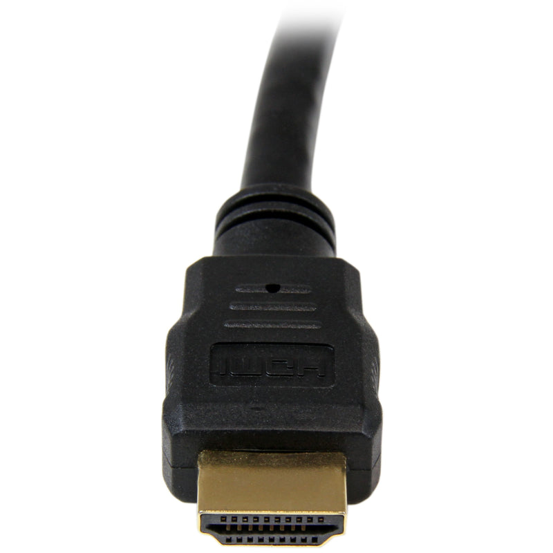 StarTech.com 0.3m 1ft Short High Speed HDMI Cable - Ultra HD 4k x 2k HDMI Cable - HDMI M/M - 30cm HDMI 1.4 Cable - Audio/Video Gold-Plated (HDMM30CM),Black 0.3 meter - LeoForward Australia