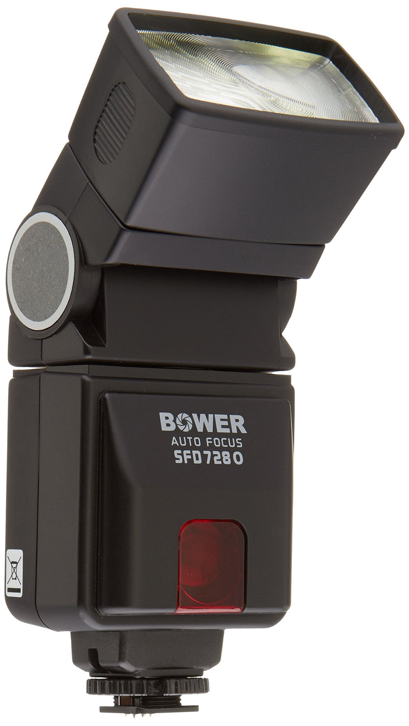  [AUSTRALIA] - Bower SFD728O Dedicated AF TTL Flash for Olympus/Panasonic E-620/E-520/ E-PL5/E-PM2, Panasonic DMC-G5/G6/G10/GH2/GF6/GX1 and Similar DSLRs (Black)