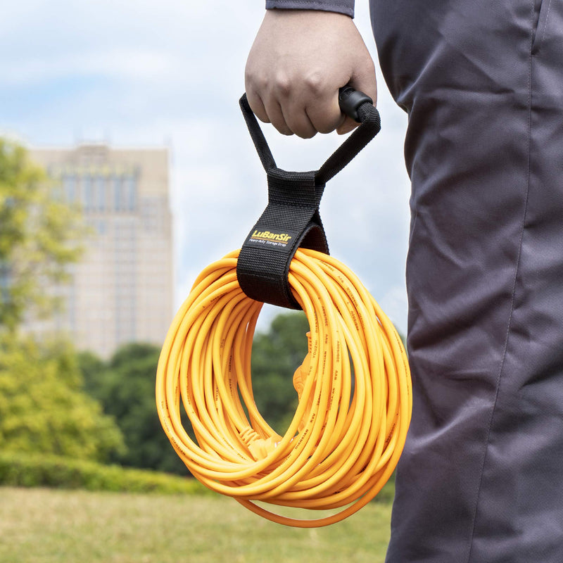  [AUSTRALIA] - LuBanSir Protable Extension Cord Organizer, 17" (2 Pack) Heavy-Duty Storage Straps with Carrying Handle fit Extension Cord, Water Hoses, Cable Storage and Organization 17" (2 Pack)