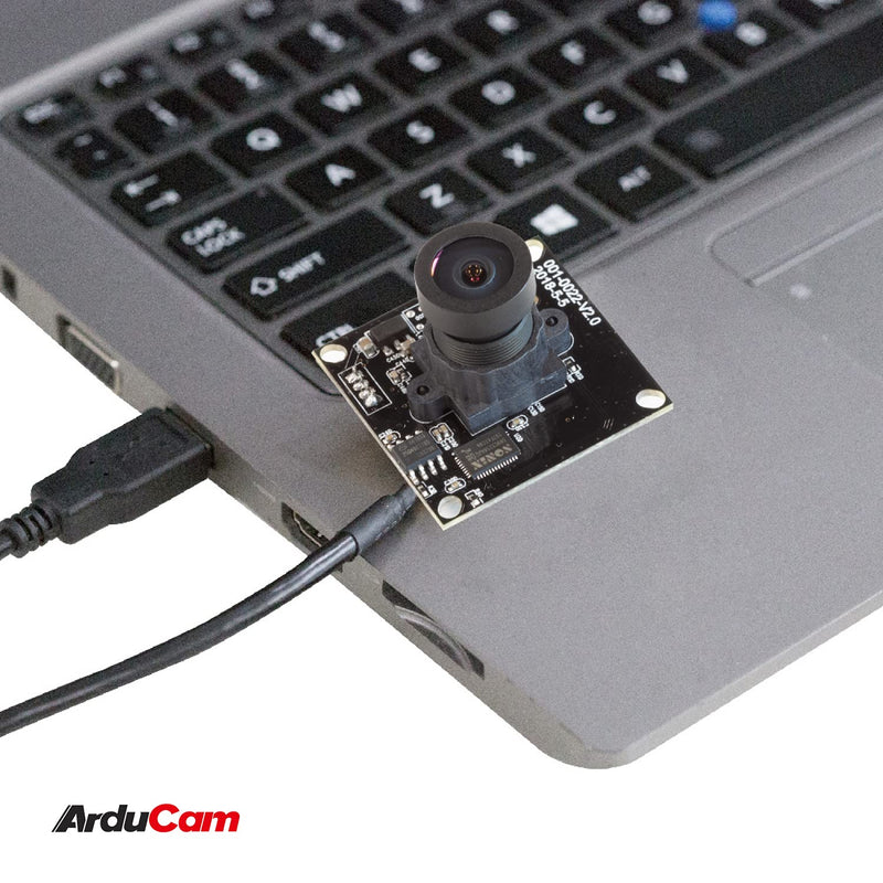  [AUSTRALIA] - Arducam 5MP Wide Angle USB Camera for Computer, 1/4" CMOS OV5648 Mini UVC USB2.0 Video Webcam Without Microphone, with 3.3ft/1m Cable