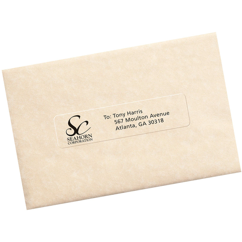 Avery Matte Frosted Clear Address Labels for Laser Printers, 1" x 4", 200 Labels (15661) - LeoForward Australia