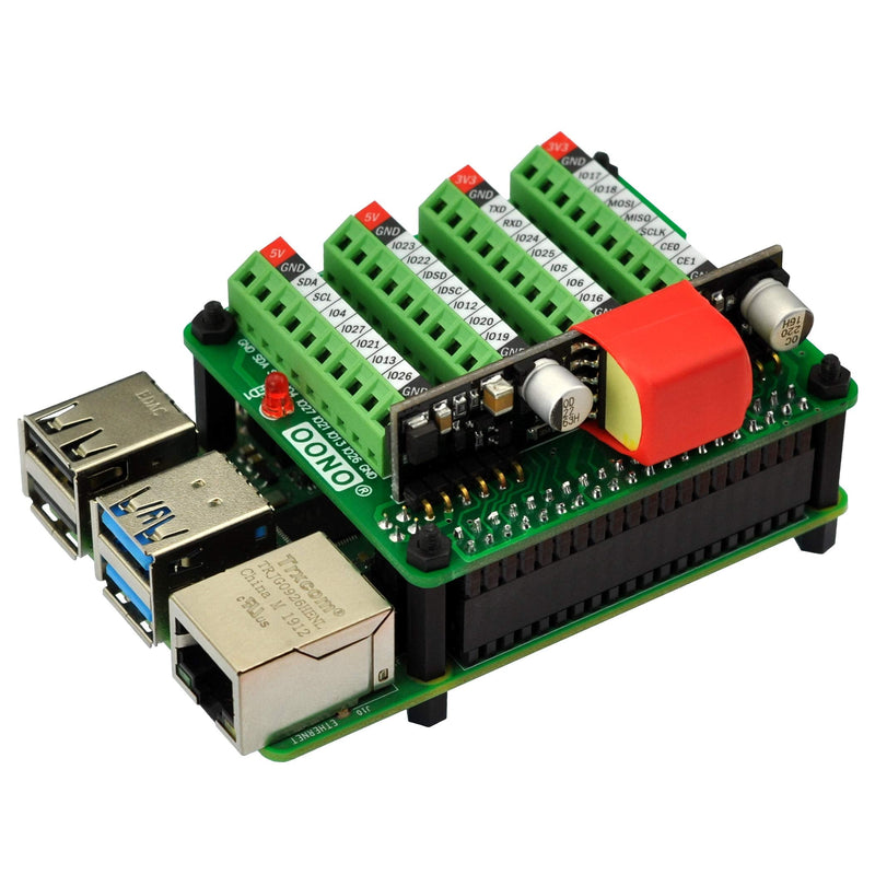  [AUSTRALIA] - RPi PoE & Terminal Block GPIO Breakout Board Module for Raspberry Pi