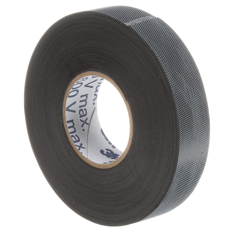  [AUSTRALIA] - 3M Temflex Rubber Splicing Tape 2155, 3/4 in x 22 ft, Black, General Purpose Self-Fusing Electrical Insulating Tape, 1 Roll 3/4" X 22'