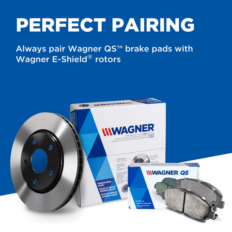 Wagner QuickStop ZD906 Ceramic Disc Brake Pad Set - LeoForward Australia