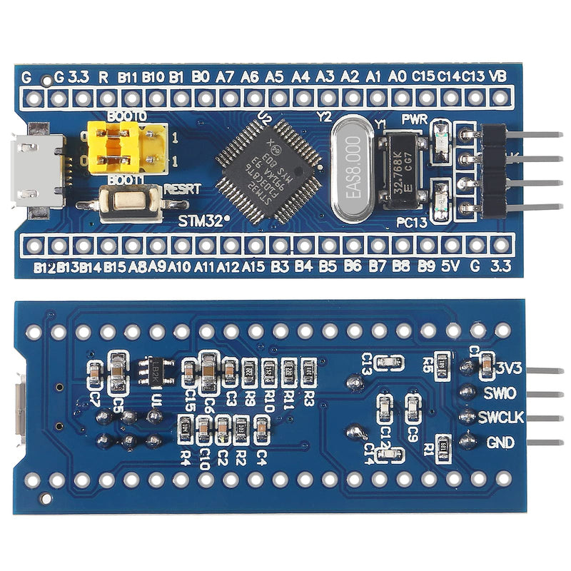  [AUSTRALIA] - Alinan 3pcs STM32F103C8T6 Minimum System Development Board with Imported Chip STM32 ARM Core Learning Board Module for Arduino
