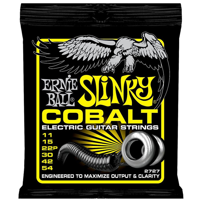 Ernie Ball Cobalt Beefy Slinky Set, .011 - .054 1 pack - LeoForward Australia