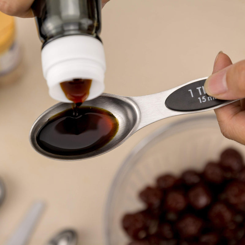  [AUSTRALIA] - Warmheart Measuring Cups and Magnetic Measuring Spoons Set, Stainless Steel 5 Cups and 7 Spoons and 1 Levele (13 Measuring Cups Set) 13 Measuring Cups Set