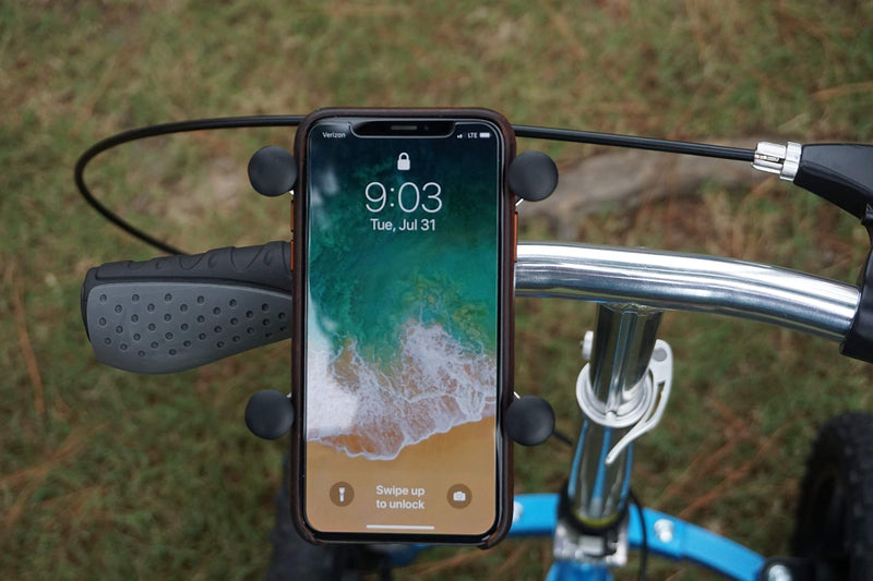  [AUSTRALIA] - KneeRover Universal Deluxe Phone Holder Mount Designed for Knee Scooters