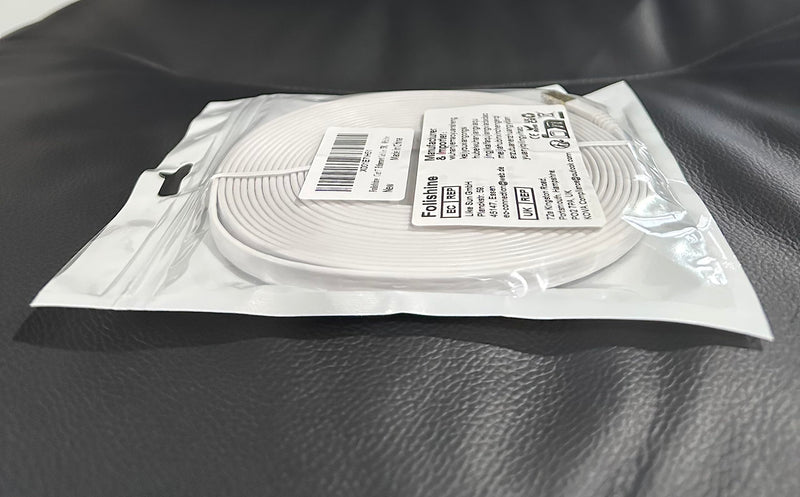  [AUSTRALIA] - Folishine Ethernet Cable 15 ft, Cat7 High Speed Ethernet Cable, Flat LAN Patch Cords with STP RJ45 Connectors for Router, Modem, Faster Than Cat5e/Cat5/Cat6/Cat6e 15ft