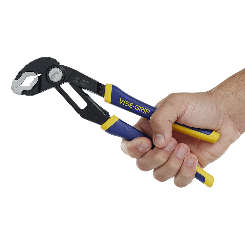 IRWIN VISE-GRIP GrooveLock Pliers Set, V-Jaw, 2-Piece (2078709) - LeoForward Australia