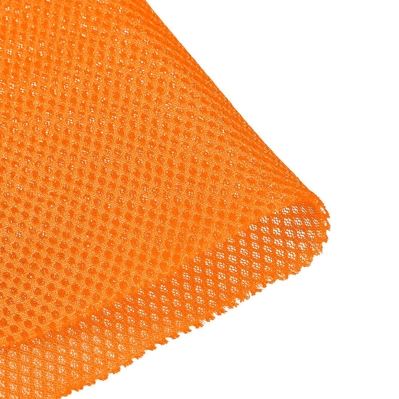  [AUSTRALIA] - uxcell Bright Orange Speaker Mesh Grill Stereo Fabric Dustproof 0.5x1.45M 20 x 57 inch