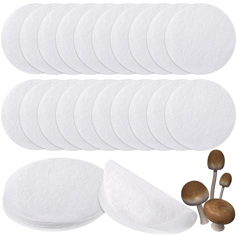  [AUSTRALIA] - Synthetic Filter Discs 90 mm, Wide Mouth Size, for a Buchner Funnel, Mushroom Cultivation, High Temperature and High Pressure Resistance (30 Pieces) 30