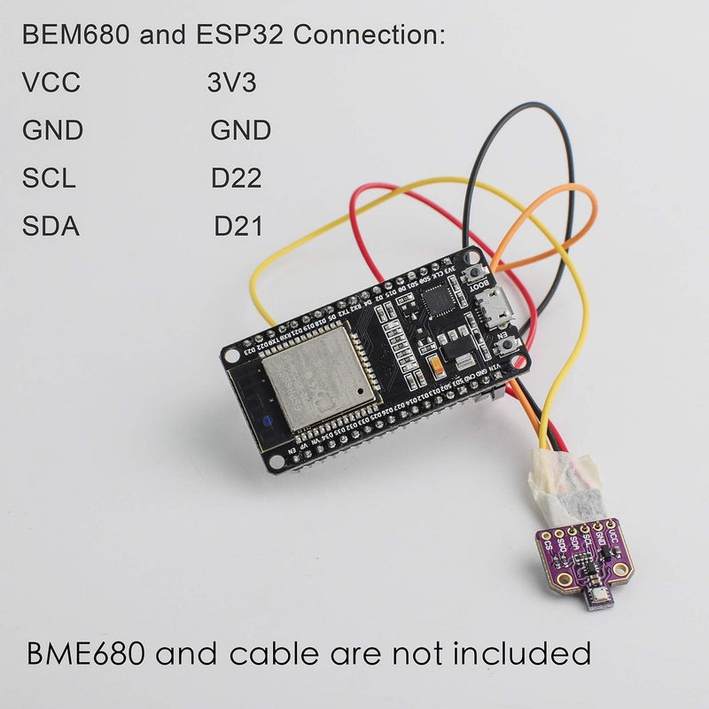  [AUSTRALIA] - DIYmall DEVIT V1 ESP32-WROOM-32 Development Board ESP32 ESP-32S 2.4GHz WiFi+BT BLE Dual-core Dev Module CP2102 for Arduino DOIT