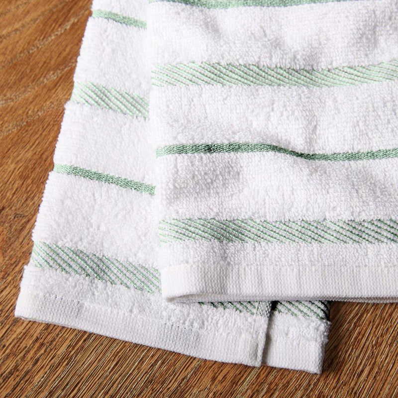  [AUSTRALIA] - KitchenAid Albany Kitchen Towel Set, Set of 4, Pistachio
