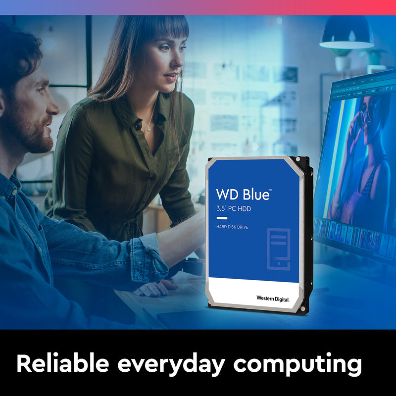  [AUSTRALIA] - Western Digital 2TB WD Blue PC Internal Hard Drive HDD - 5400 RPM, SATA 6 Gb/s, 64 MB Cache, 3.5" - WD20EARZ Newest Generation