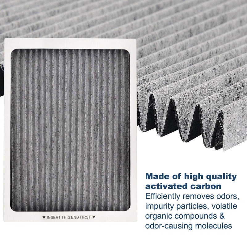 HQRP Refrigerator Carbon-Activated Filter (2-pack) compatible with Electrolux 242047801 242047804 EAFCBF PS1993820 Replacement - LeoForward Australia