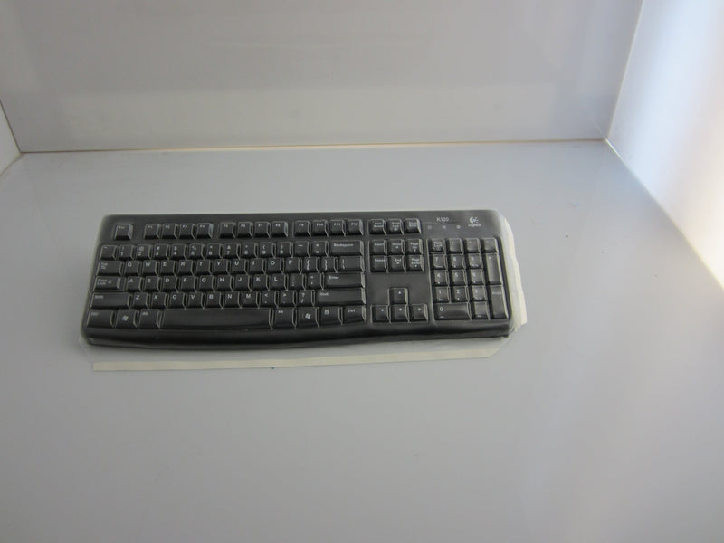 viziflex seels Biosafe Keyboard Cover Compatible with Logitech K120, MK120, Y-U0009, 820-003288 rect Enter- Part AM483G104 - Keyboard not Included - LeoForward Australia